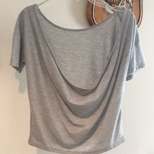 Low Back scoop shirt